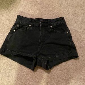 garage mom jean shorts